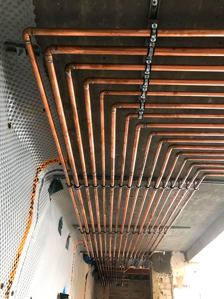 MPE Plumbing Heating GAS - W2 Pipework Riser