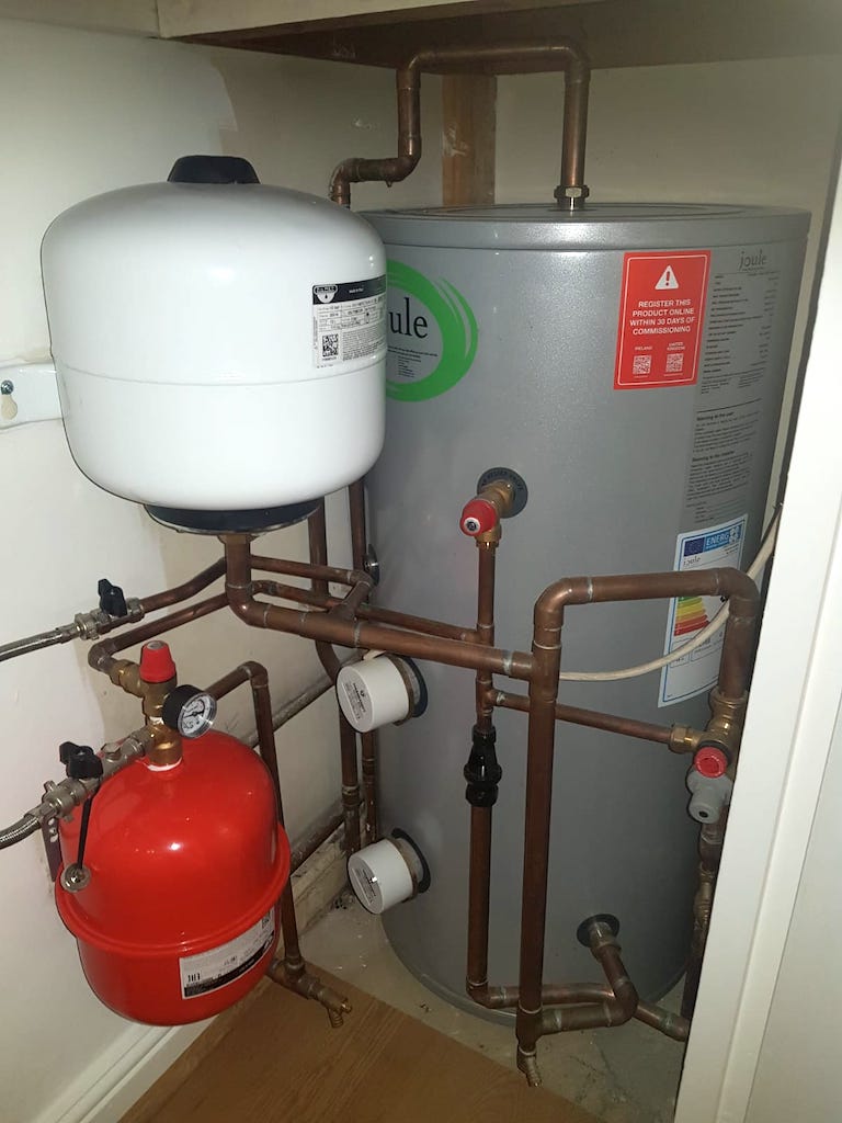 MPE Plumbing Heating GAS - W4 Hot Water Cylinder