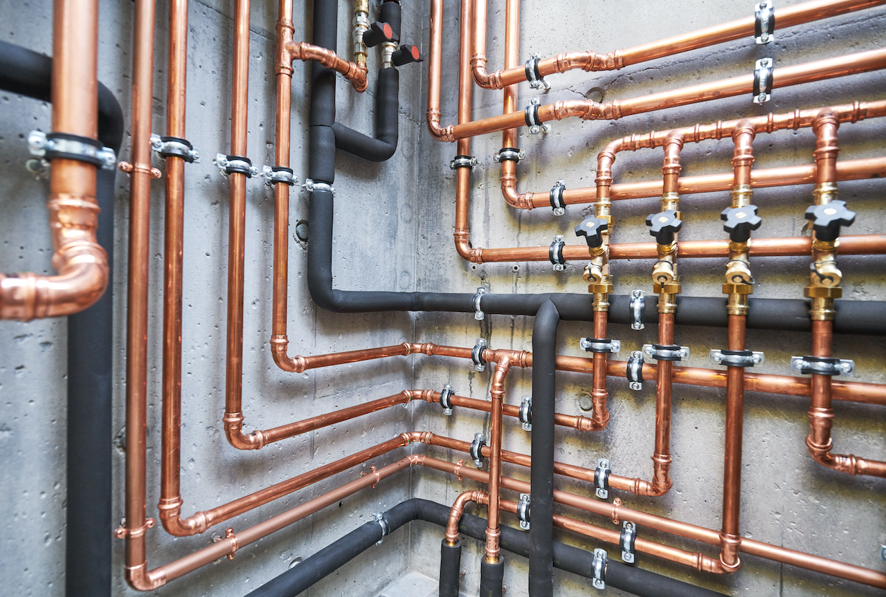 MPE Plumbing Heating Gas - Copper Pipework Installation